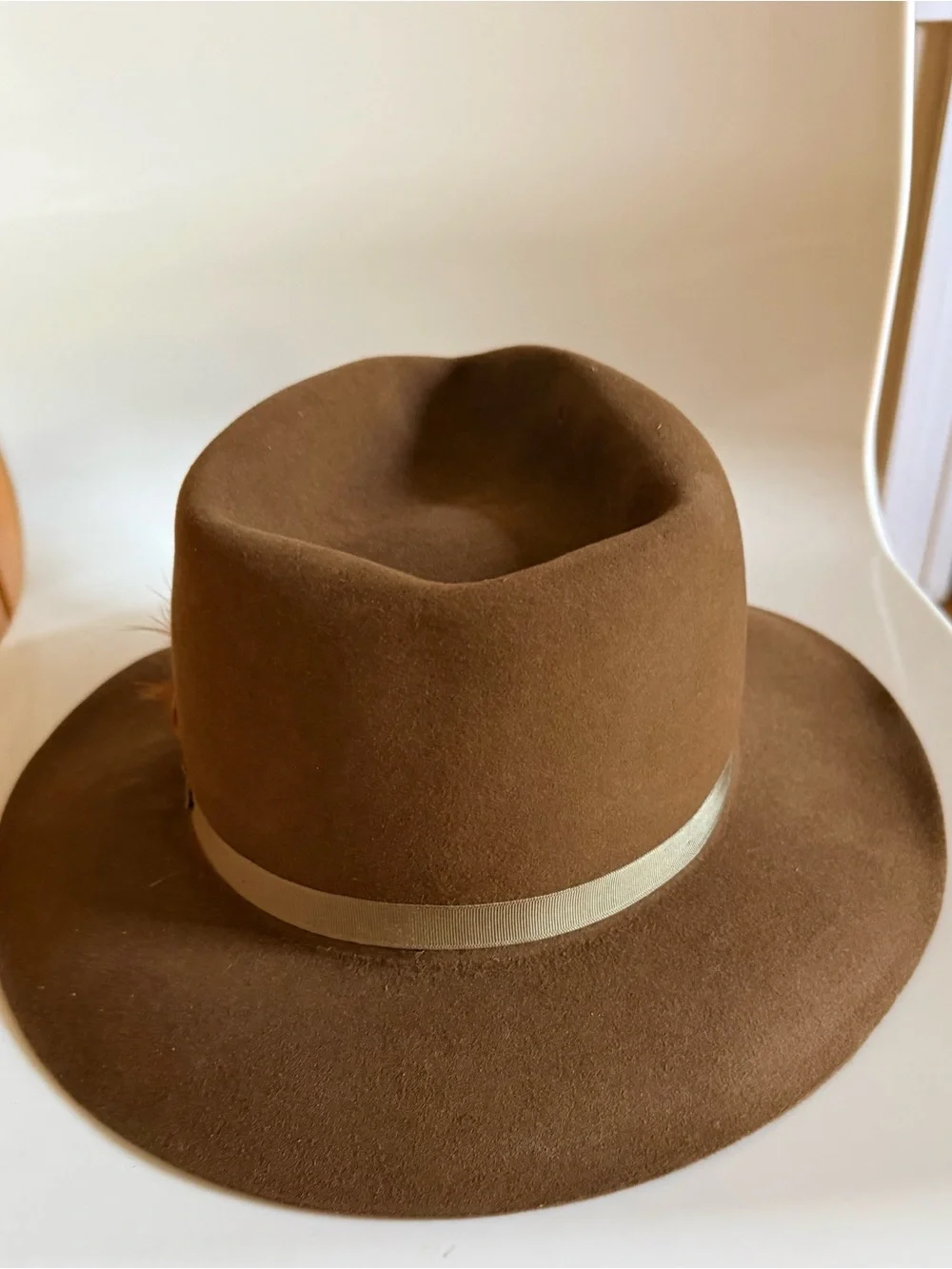 STETSON Royal De Luxe Fur Felt Brown Fedora